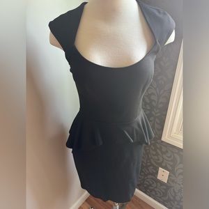 Bebe Peplum dress